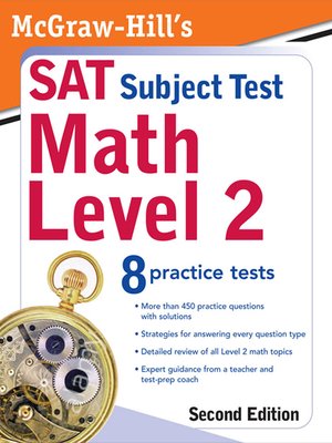 cover image of McGraw-Hill's SAT Subject Test